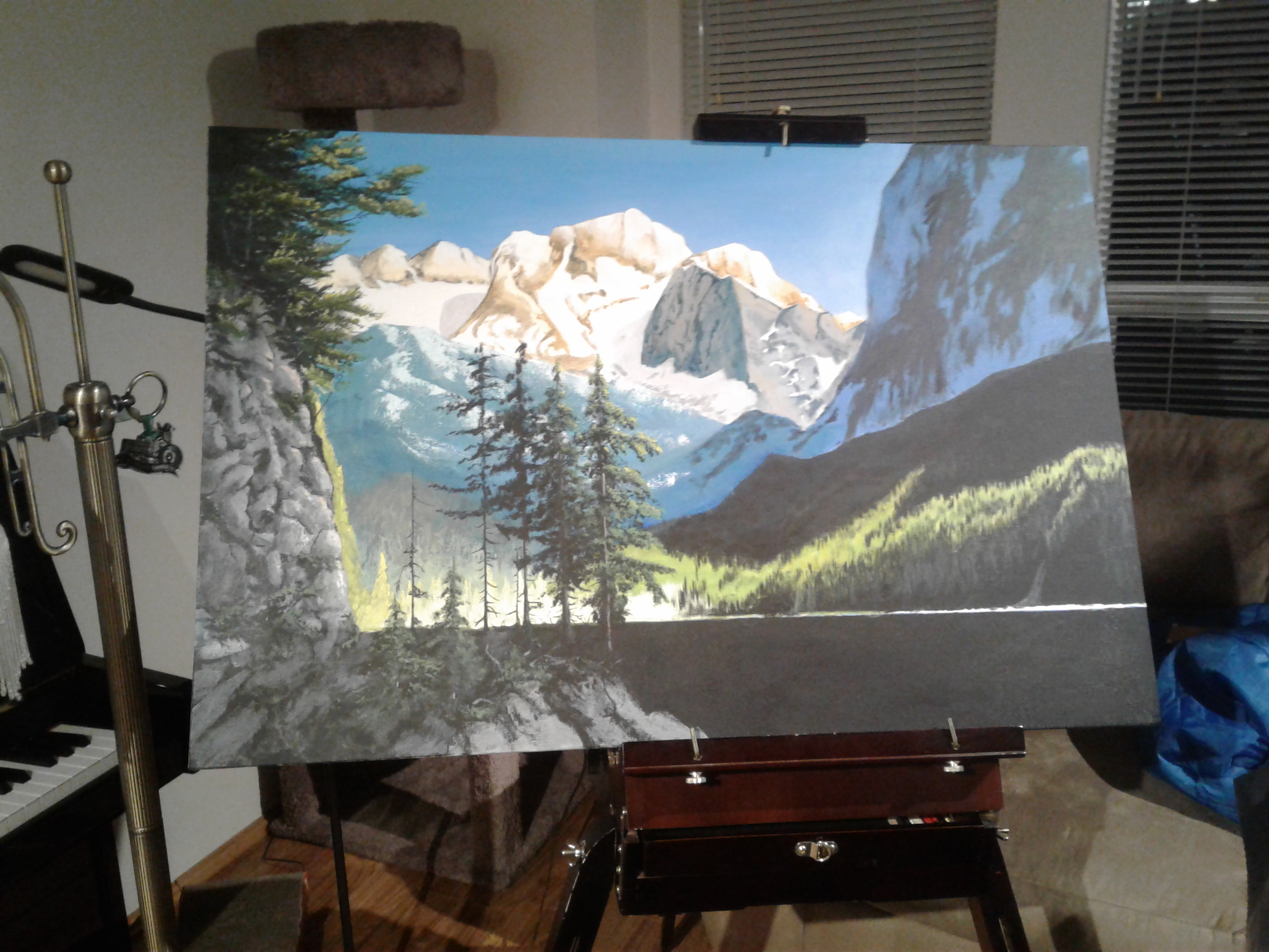 Fourth stage of Alpine Lake