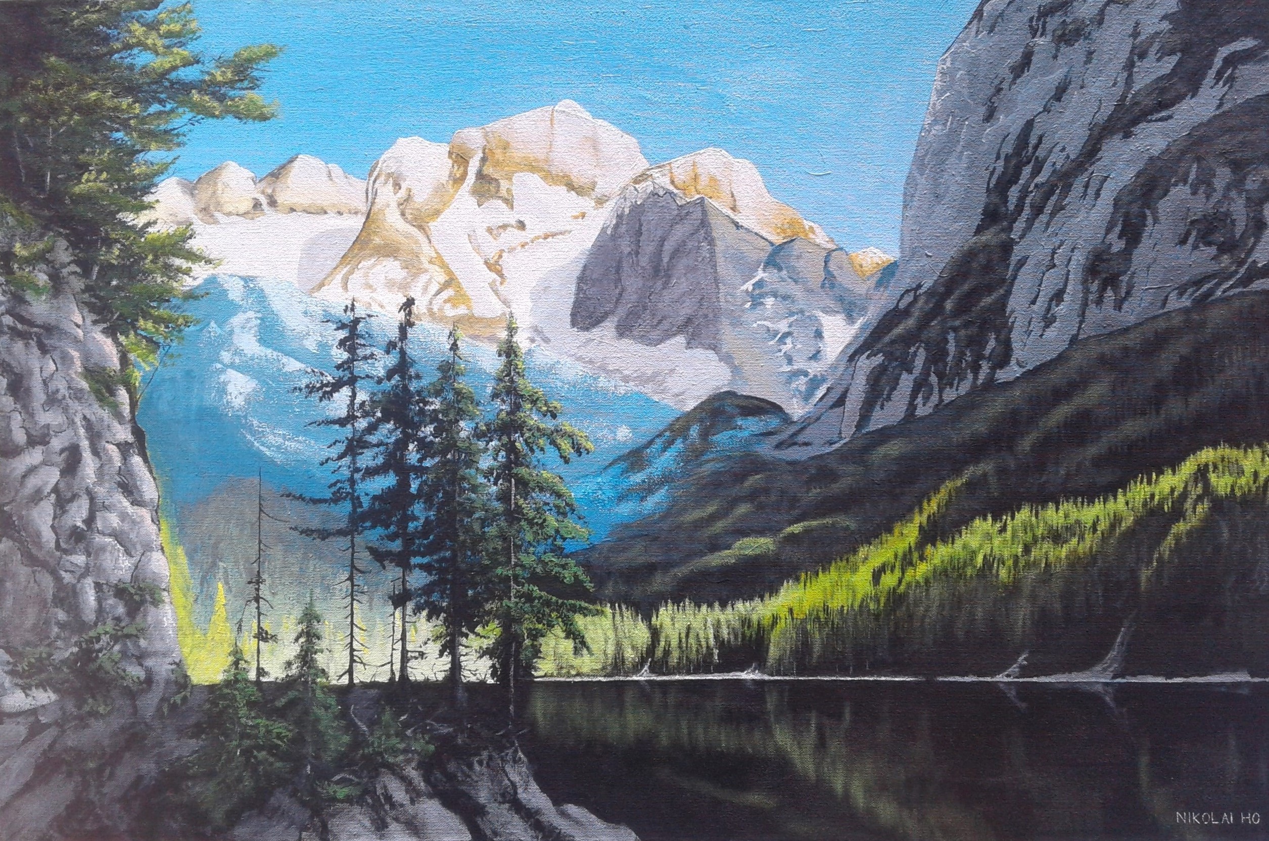 Fifth stage of Alpine Lake
