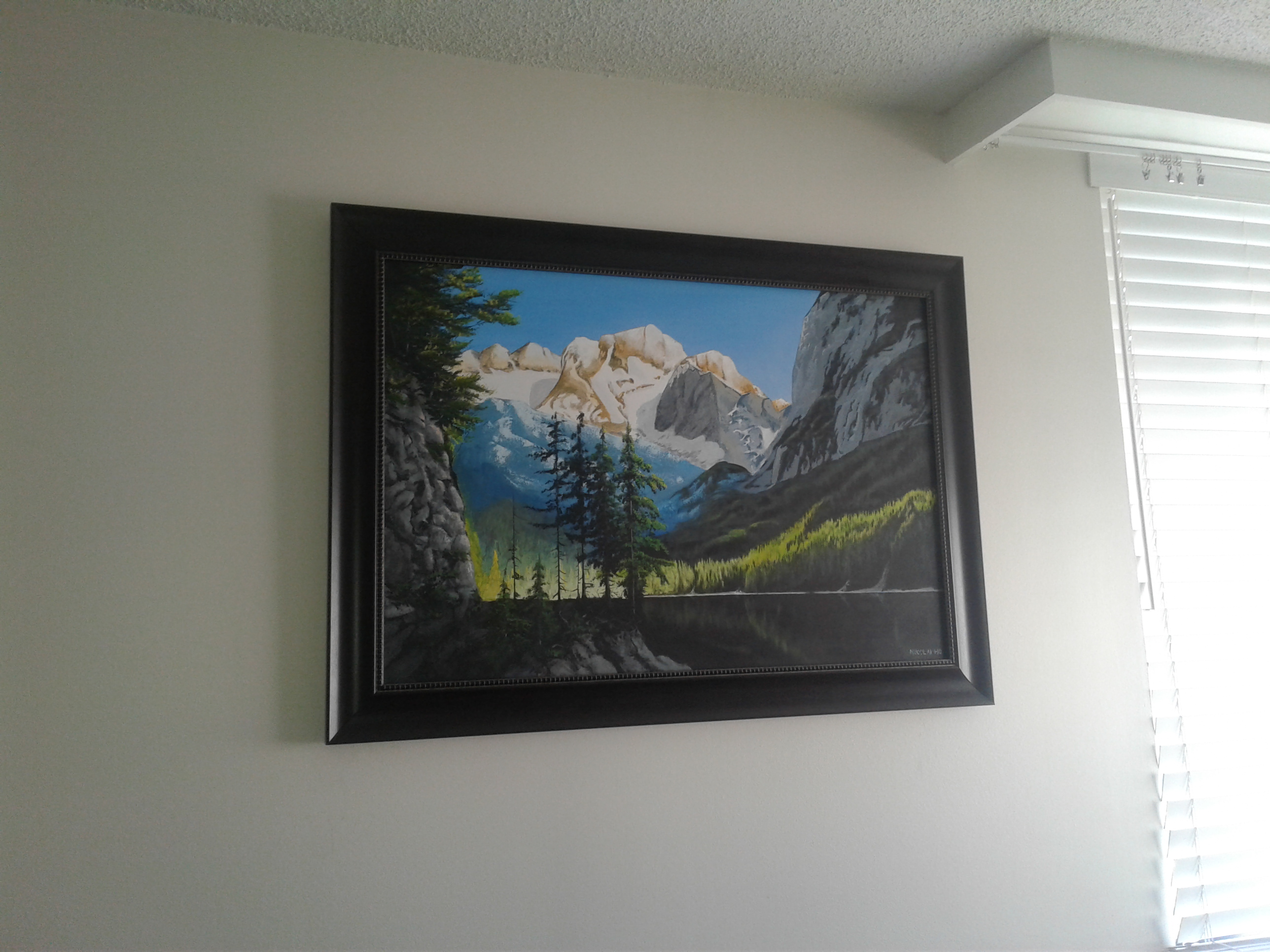 Mounted and framed 1