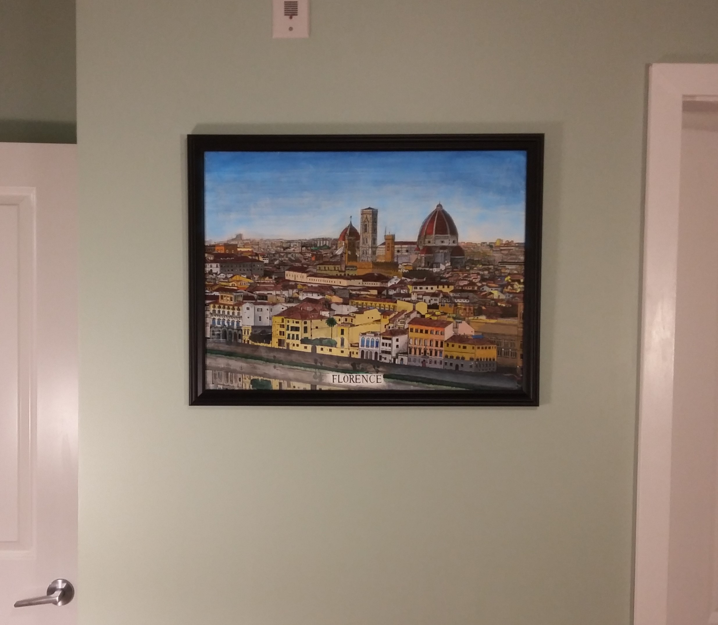 Mounted and framed