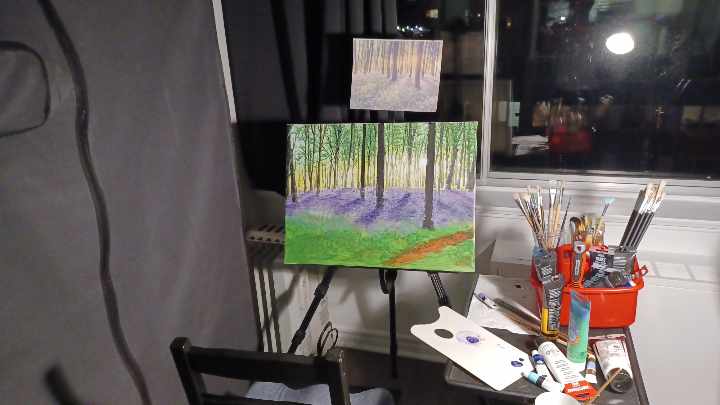 Second stage of Flower Forest