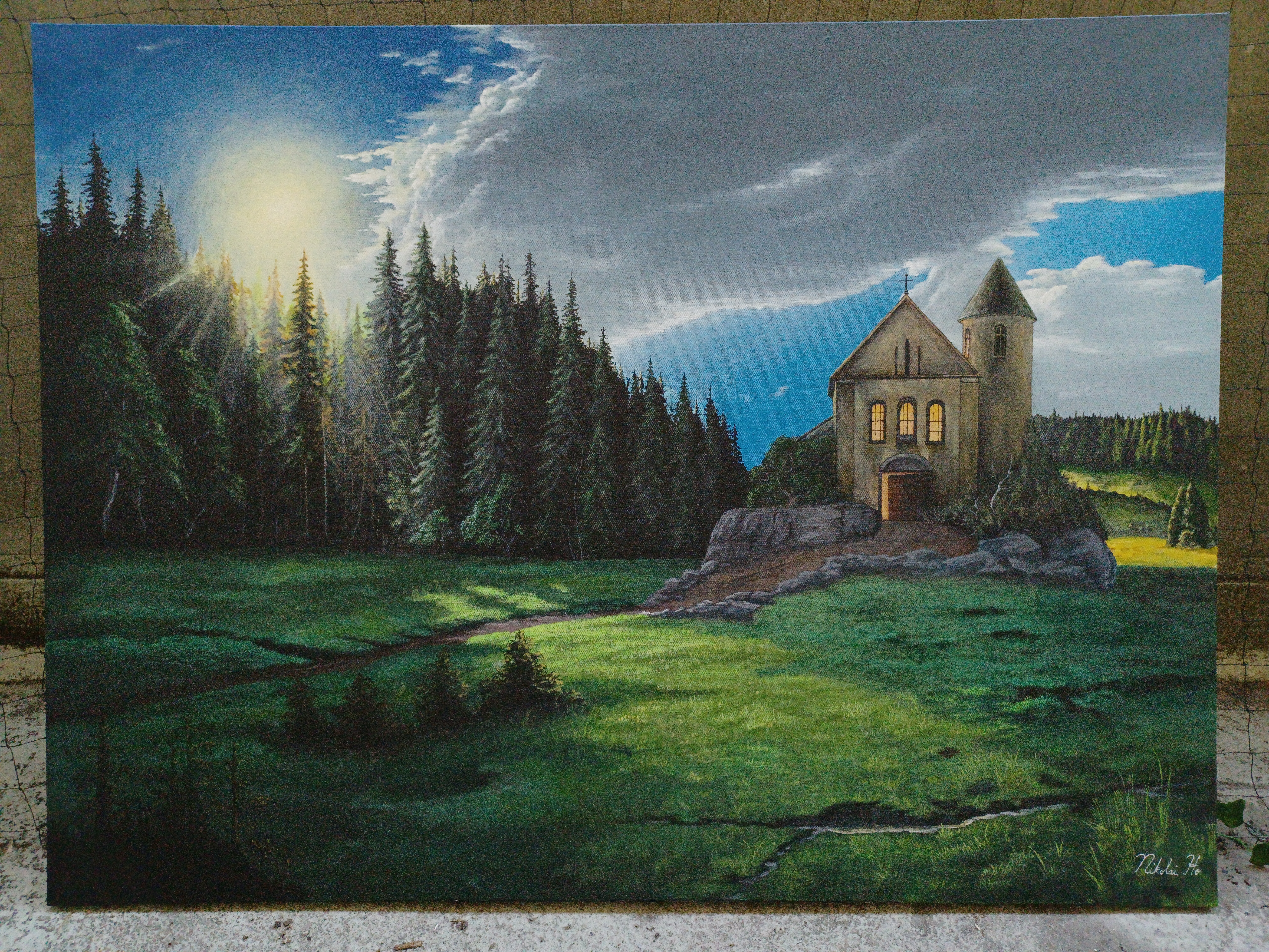 Tenth stage of Sunday Church