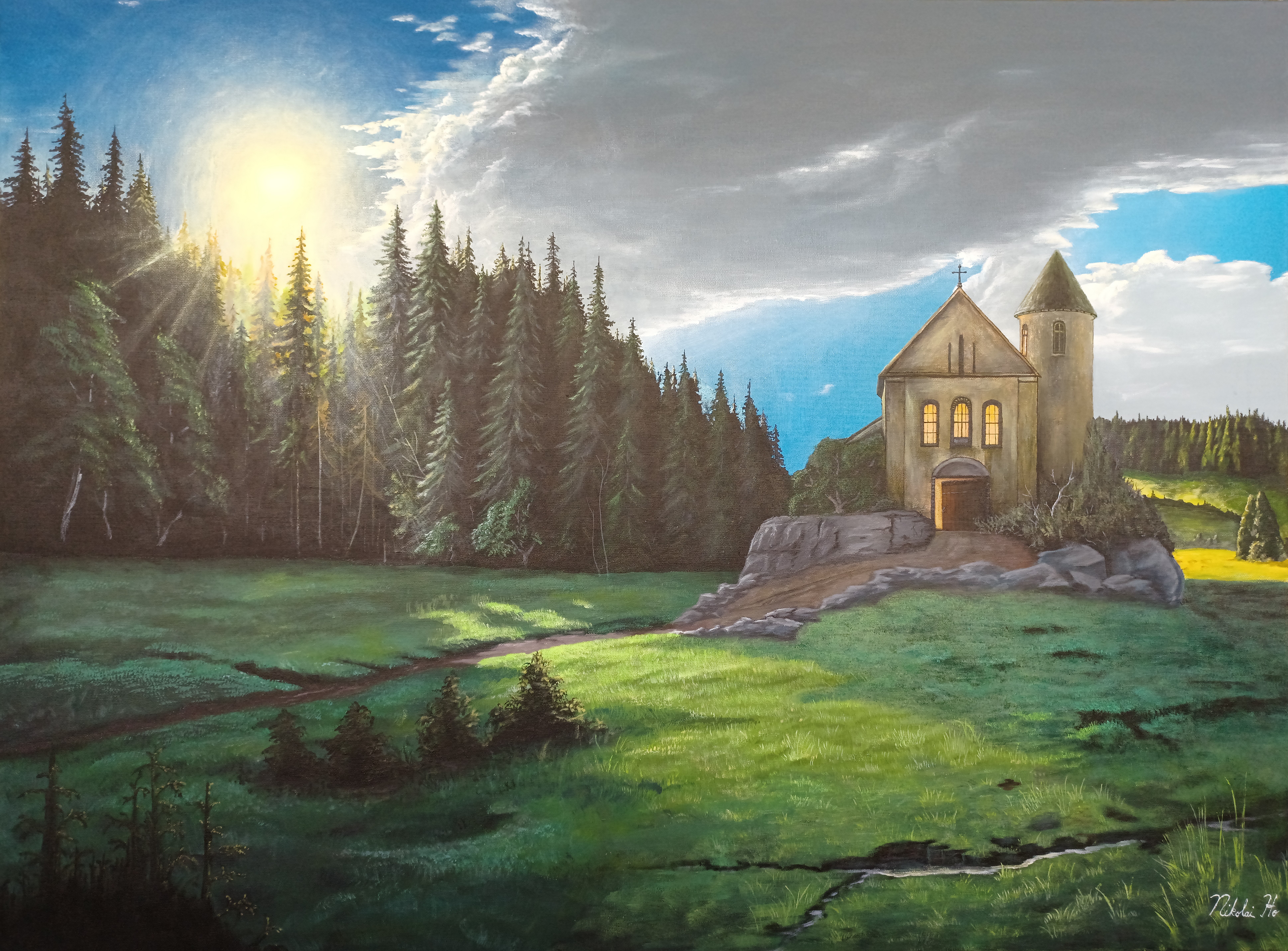 Final stage of Sunday Church