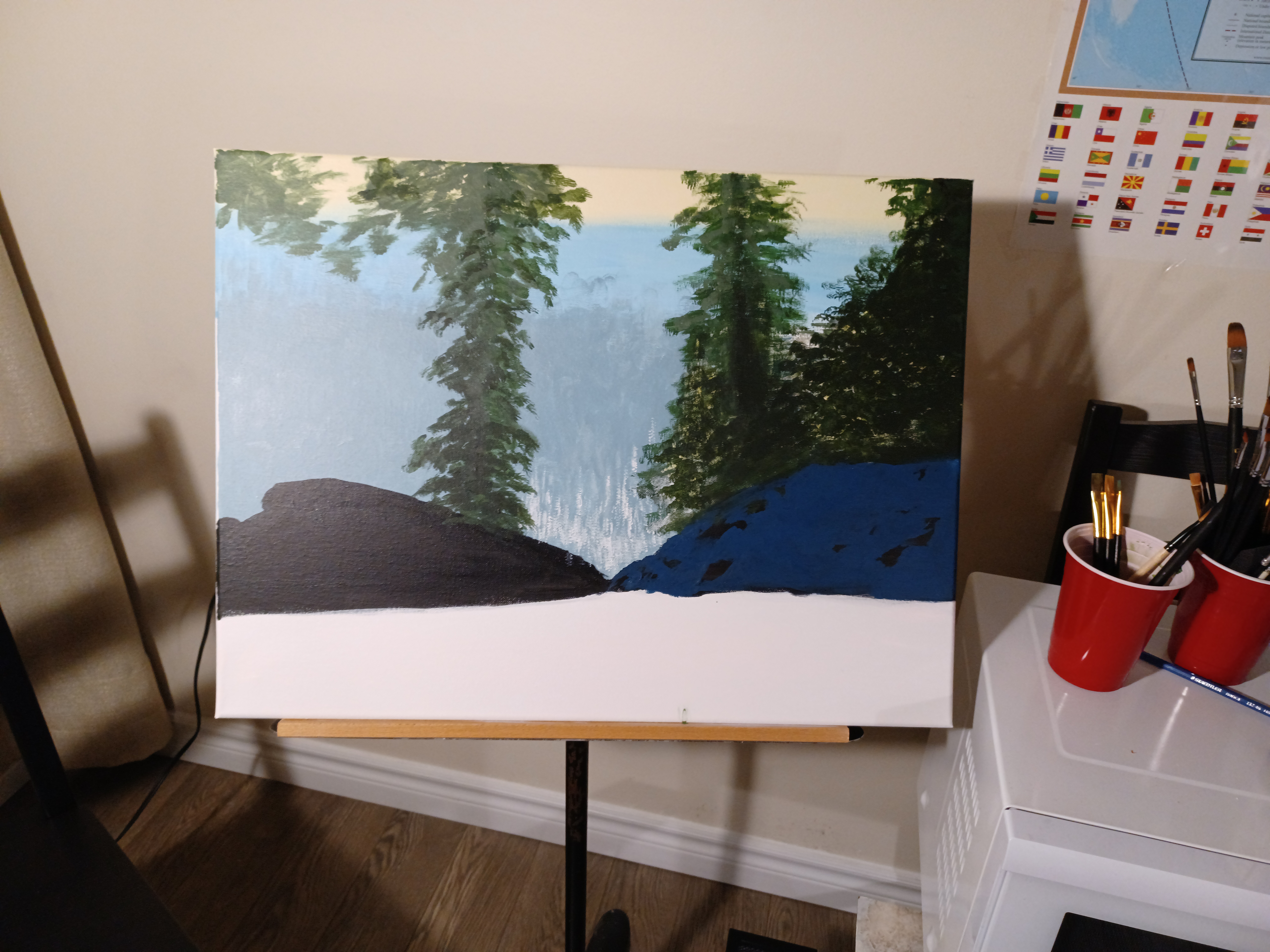 Second stage of Winter Day